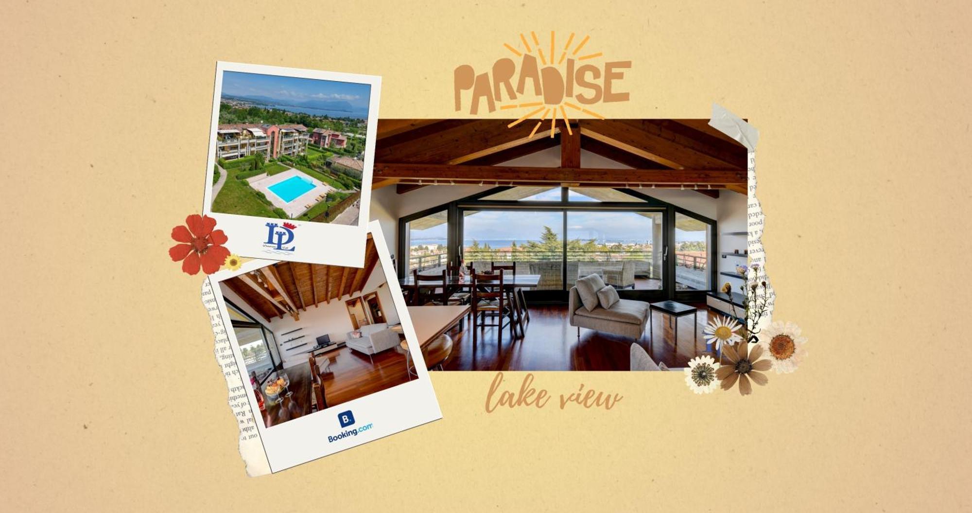 Desenzanoloft Official Partner Marriott Homes & Villas - Paradise Lake View In A 5 Pools Exclusive Residence Desenzano del Garda Ngoại thất bức ảnh